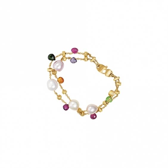 Bracelet Marco Bicego Woman Paradise in Gold Perla 0 Ct BB892-MIX114 - BB892-MIX114